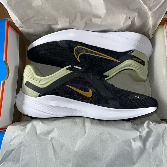 NEW Nike Quest 5 Olive Aura/Bronzine-Black Running Shoes Men’s Size 10.5 main image 7